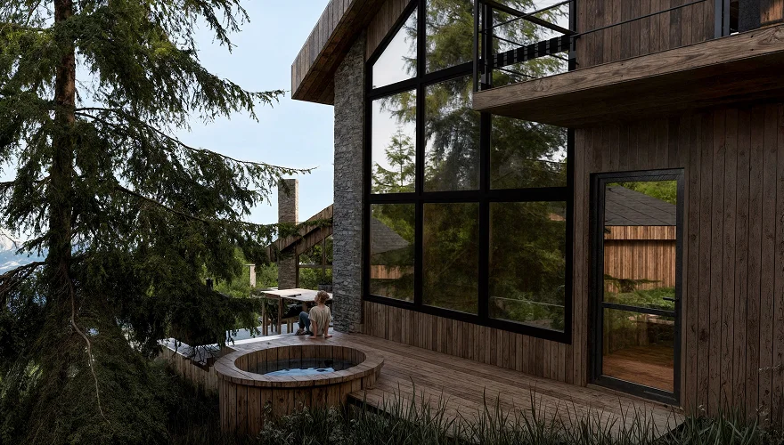 Вілли у готельно-відпочинковому комплексі «ВІРШІ»