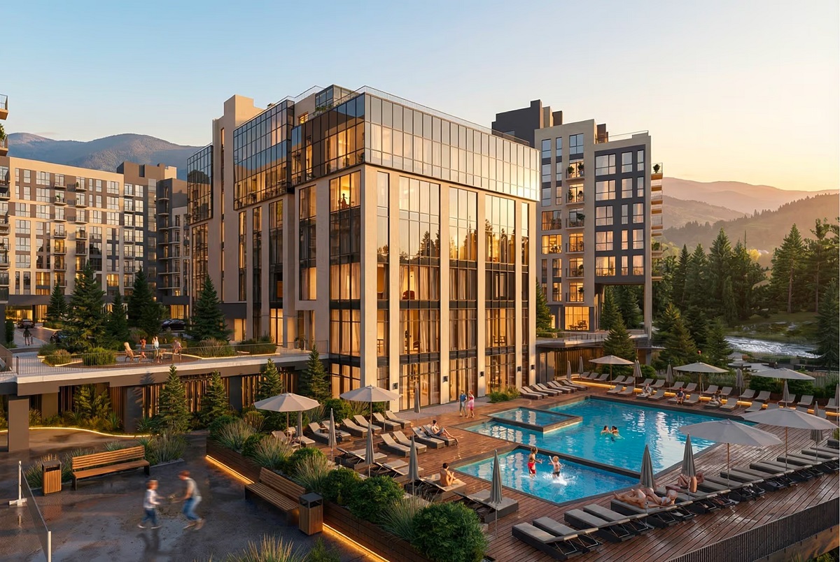 Рендер Skogur City