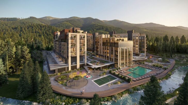 Рендер Skogur City