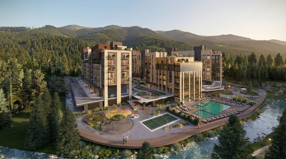 Рендер Skogur City