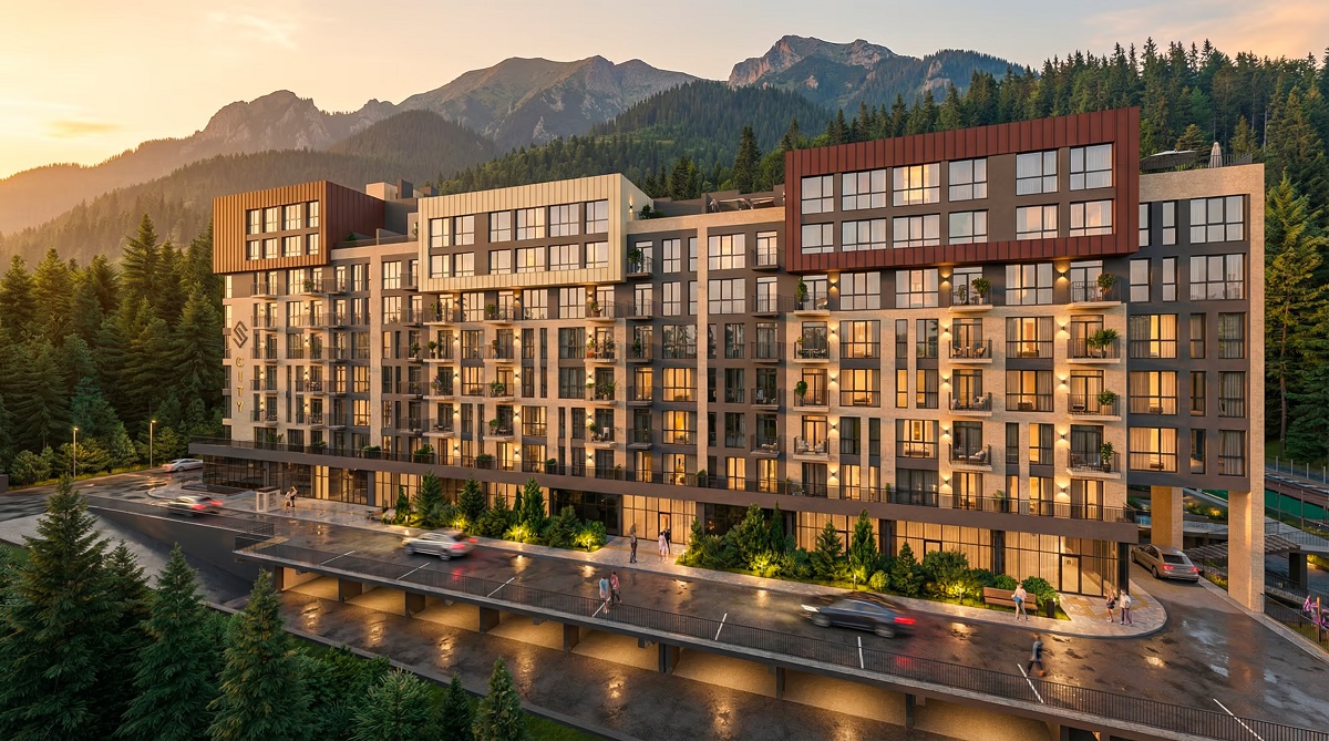 Рендер Skogur City