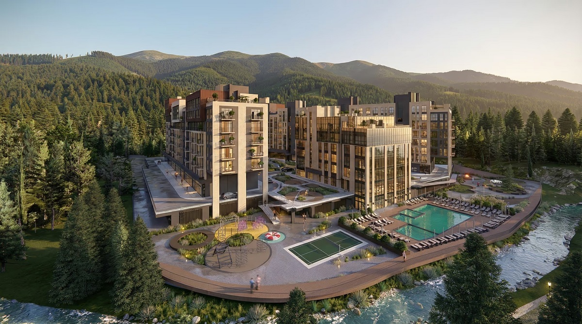 Рендер Skogur City