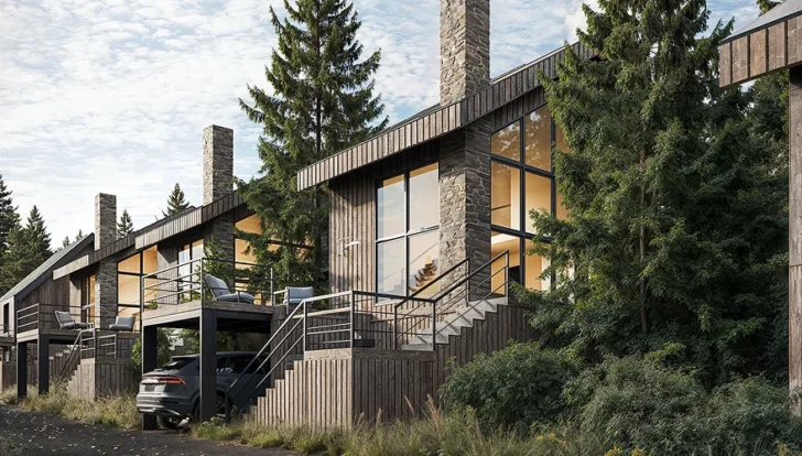 Лісові вілли з чаном